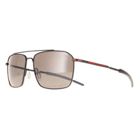 Bolle Sunglasses Flow BS141004 Matte Black Red Volt+ Gun Polarized