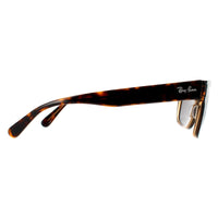 Ray-Ban Sunglasses Jeffrey RB2190 1292B1 Havana On Transparent Brown Dark Grey