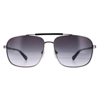 Guess Sunglasses GU5210 08B Shiny Gunmetal Smoke Gradient