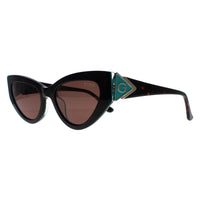 Guess Sunglasses GU7649 52E Dark Havana Brown
