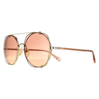 Chloe Sunglasses CH0042S 004 Gold Brown Gradient