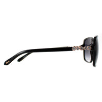 Guess Sunglasses GF0393 01B Shiny Black Smoke Gradient