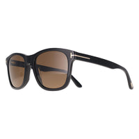 Tom Ford Sunglasses Eric FT0595 01J Shiny Black Brown