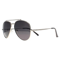 Montana Sunglasses MP185 B Shiny Silver Smoke Grey Polarized