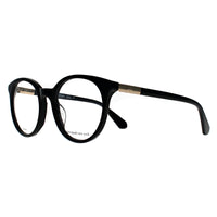 Kate Spade Glasses Frames Joshann 807 Black on Pattern Pink Women