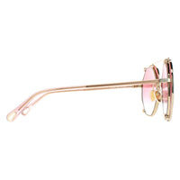Chloe Sunglasses CH0041S 004 Gold Red Gradient
