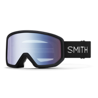 Smith Ski Goggles Transfer 0JX/ZF Black Blue Sensor Mirror