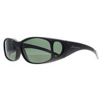 Montana Fit Over Glasses Sunglasses MFO1 B Matte Black G15 Polarized