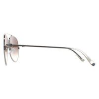 Bally Sunglasses BY0024-D 08K Gunmetal Grey Gradient