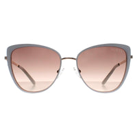 Guess Sunglasses GF6141 21F White Brown Gradient