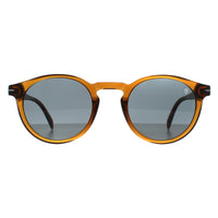 David Beckham Sunglasses DB 1036/S FMP KU Transparent Brown Blue