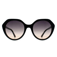 Guess Sunglasses GF6201 01B Shiny Black Blue Pink Gradient