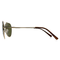 Serengeti Sunglasses Pete SS599005 Shiny Light Gold Mineral 555nm Polarized Photochromic