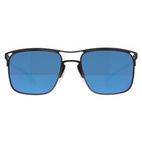 Oakley Sunglasses Holbrook TI OO6048-04 Matte Gunmetal Prizm Sapphire Polarized