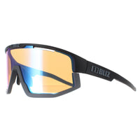 Bliz Sunglasses Fusion ZB7005-0333 Black Coral Orange Blue Mirror
