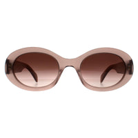 Celine Sunglasses CL40194U Triomphe 45F Crystal Brown Brown Gradient