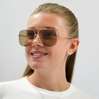 Bally Sunglasses BY0017-D 28E Rose Gold Pink