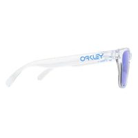 Oakley Sunglasses Frogskins XS OO9006-15 Polished Clear Prizm Sapphire