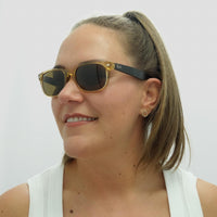 Ray-Ban Sunglasses New Wayfarer 2132 945/57 Honey Crystal Brown Polarized 55mm