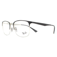 Ray-Ban Glasses Frames RX6421 2997 Black and Silver 52mm