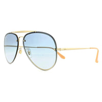 Ray-Ban Sunglasses Blaze Aviator RB3584N 001/19 Gold Light Blue Gradient 58mm