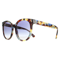 Valentino Sunglasses VA4083 50684L Havana Multicolour Blue Gradient