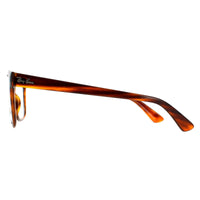Ray-Ban Glasses Frames RX4323V 5998 Red Striped Havana Men Women