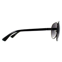 Guess Sunglasses GF0221 01B Shiny Black Smoke Gradient
