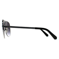 Guess Sunglasses GU00027 08B Shiny Gunmetal Smoke Gradient