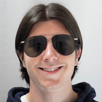 Burberry Sunglasses BE3108 1293/3 Gold and Matte Black Brown