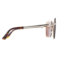 Bvlgari Sunglasses BV6151B 278/13 Pale Gold Brown Gradient