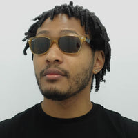 Ray-Ban Sunglasses New Wayfarer 2132 945/57 Honey Crystal Brown Polarized 55mm