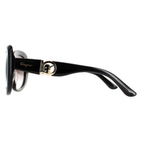 Salvatore Ferragamo Sunglasses SF727S 001 Black Smoke Gradient