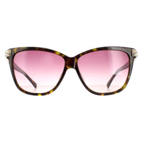 Swarovski Sunglasses SK0137 52F Dark Havana Purple Gradient