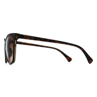 Ralph by Ralph Lauren Sunglasses RA5343U 629413 Dark Havana On Transparent Gradient Brown