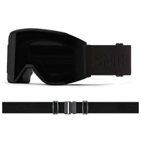 Smith Ski Goggles Squad Mag 0JZ 4Y Blackout ChromaPop Sun Black & CP Storm Blue Sensor Mirror