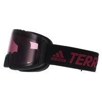 Adidas Ski Goggles SP0040 02S Matte Black Bordeaux