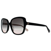 Kate Spade Sunglasses Wilhemina/S 807 JP Black Inside Pattern Grey Gradient