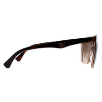 Emporio Armani Sunglasses EA4157 585013 Shiny Transparent Tundra Brown Gradient