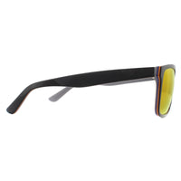 Lacoste Sunglasses L705S 003 Black Grey Red Mirror