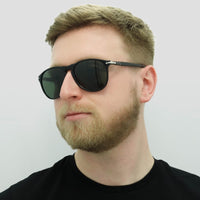 Persol Sunglasses 9649 95/31 Black Green 55