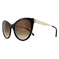 Tiffany Sunglasses TF 4159 82753B Havana & Crystal Blue Brown Gradient