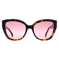 Max Mara Sunglasses MM0040 Logo 11 54T Red Havana Bordeaux Gradient