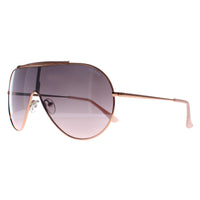 Guess Sunglasses GF0370 28U Rose Gold Silver Mirrored