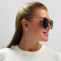 Bally Sunglasses BY0053-K 05A Gold Blue