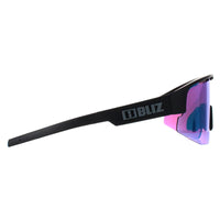 Bliz Sunglasses Matrix Small ZB7007-0130 Black Rose Violet Blue Mirror