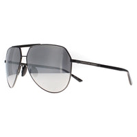 Porsche Design Sunglasses P8931 D Gunmetal Silver Mirrored
