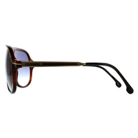 Carrera Sunglasses Safari 65/N 086 1V Dark Havana Grey Bronze Mirror