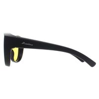 Montana Fit Over Glasses Night Driving Sunglasses FO8 C Matte Black Yellow Polarized
