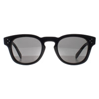 Celine Sunglasses Bold 3 Dots CL40233I 01A Shiny Black Smoke Grey
